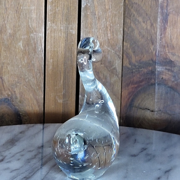 Art Glass Swan - Picture 12 of 13